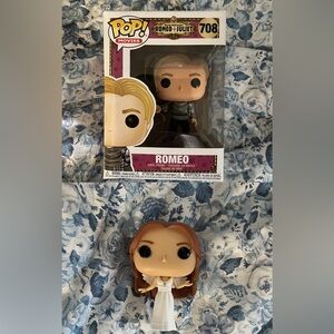 Funko Pop Romeo and Juliet Figures